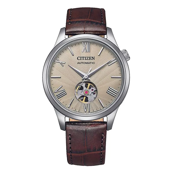 Đồng Hồ Nam Citizen NH9130-17A Màu Nâu Bạc - Đồng hồ - Vua Hàng Hiệu
