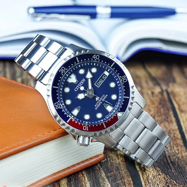 Đồng Hồ Nam Citizen NY0086-83L Màu Xanh Bạc - Đồng hồ - Vua Hàng Hiệu