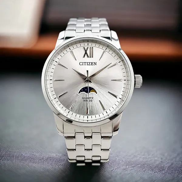 Đồng Hồ Nam Citizen Watch AK5000-54A Màu Bạc