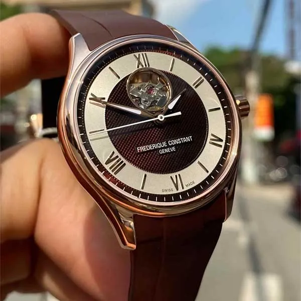 Đồng Hồ Nam Frederique Constant Classic Openheart FC-310MBRW5B4 (FC310MBRW5B4) Màu Nâu