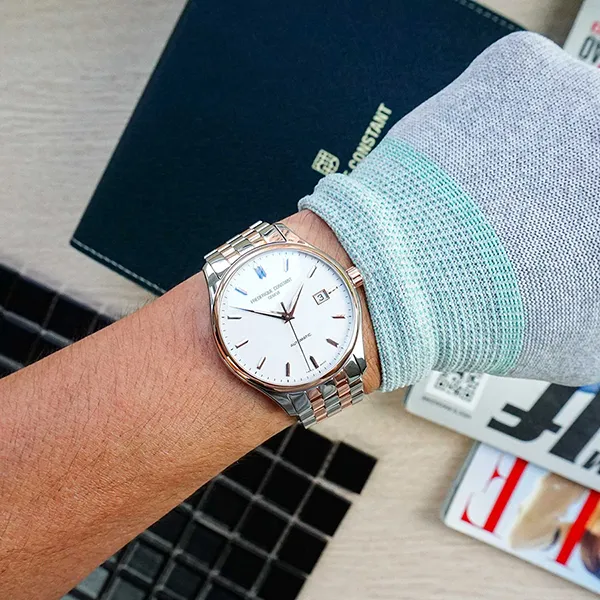 Đồng Hồ Nam Frederique Constant Classics Watch FC-303V5B2B Màu Vàng/Bạc