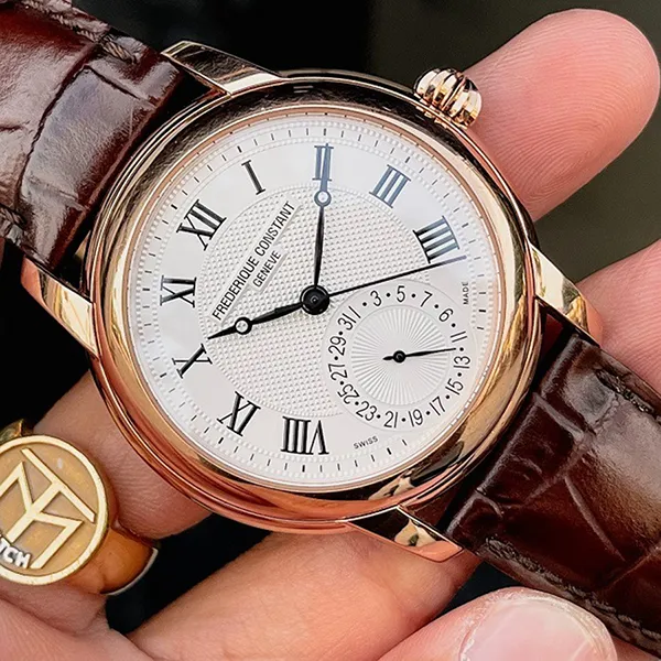 Đồng Hồ Nam Frederique Constant FC-710MC4H4 Màu Nâu Trắng