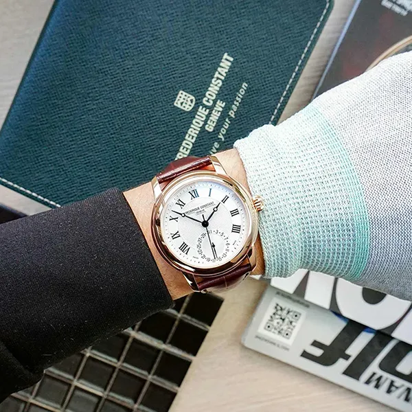 Đồng Hồ Nam Frederique Constant FC-710MC4H4 Màu Nâu Trắng