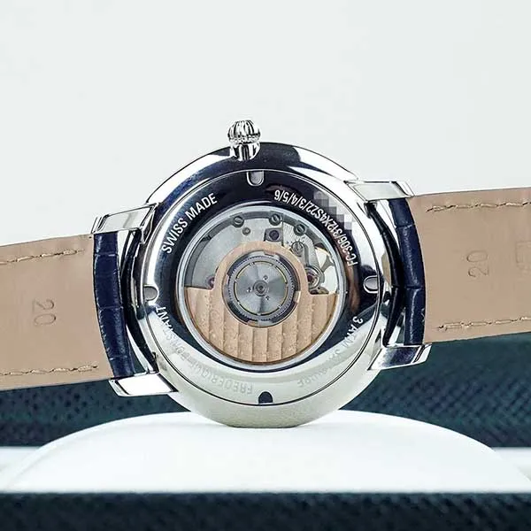Đồng Hồ Nam Frederique Constant Slimline Heart Beat FC-312N4S6 (FC312N4S6) Màu Xanh Navy