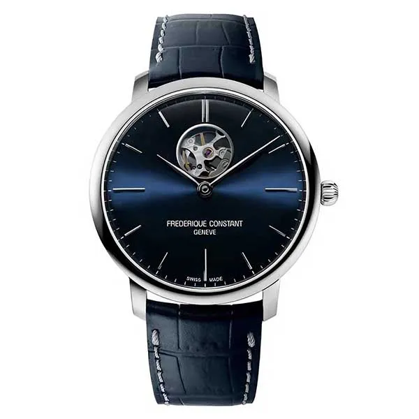 Đồng Hồ Nam Frederique Constant Slimline Heart Beat FC-312N4S6 (FC312N4S6) Màu Xanh Navy