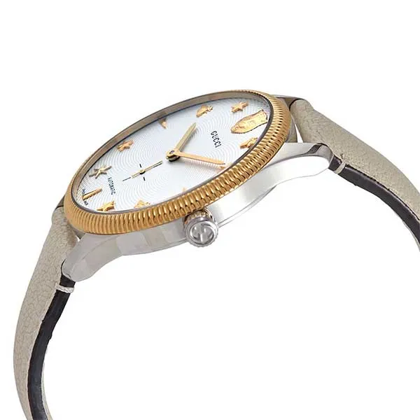 Đồng Hồ Nam Gucci G-Timeless Automatic Silver Dial Watch YA126348 Màu Ghi - Đồng hồ - Vua Hàng Hiệu