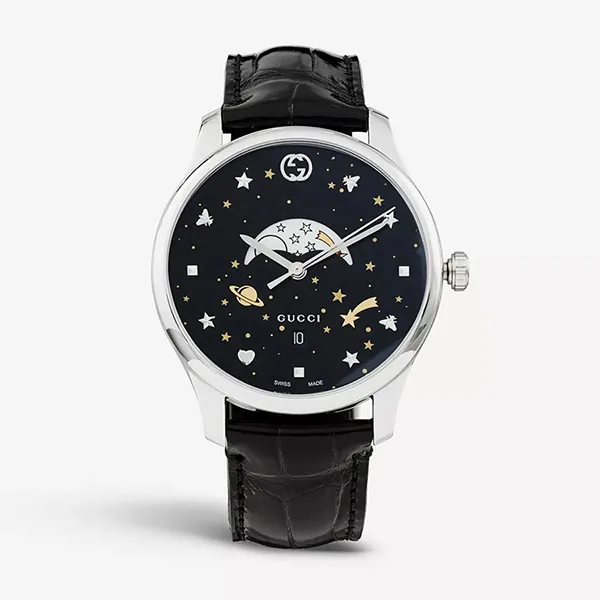 Đồng Hồ Nam Gucci G Timeless Watch YA126327 Màu Đen - Đồng hồ - Vua Hàng Hiệu