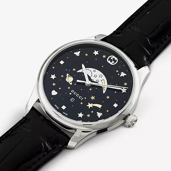 Đồng Hồ Nam Gucci G Timeless Watch YA126327 Màu Đen - Đồng hồ - Vua Hàng Hiệu