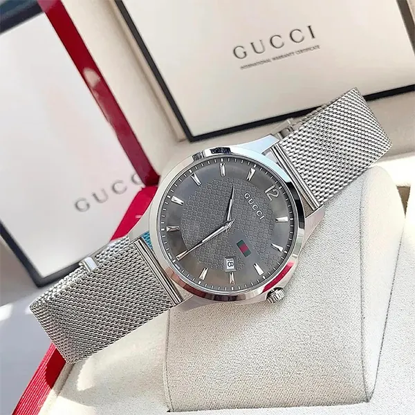 Đồng Hồ Nam Gucci G-Timeless YA126315 Màu Bạc - Đồng hồ - Vua Hàng Hiệu