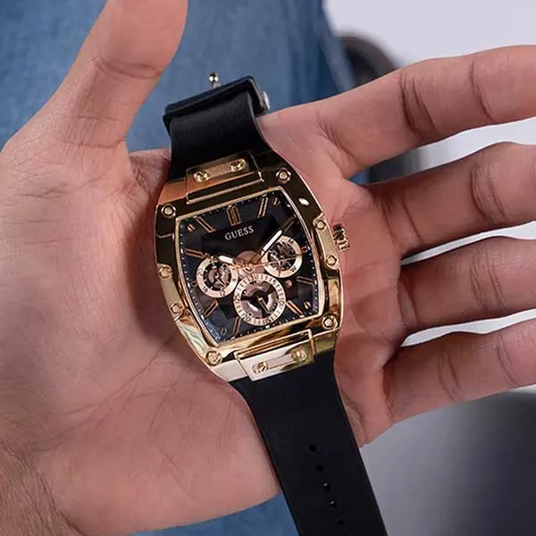 Đồng Hồ Nam Guess Phoenix Black Watch GW0202G1 Màu Vàng Đen - Đồng hồ - Vua Hàng Hiệu
