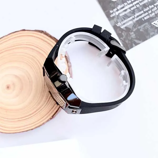 Đồng Hồ Nam Guess Quartz Nylon & Silicone Strap Chronograph GW0203G8 Màu Đen - Đồng hồ - Vua Hàng Hiệu