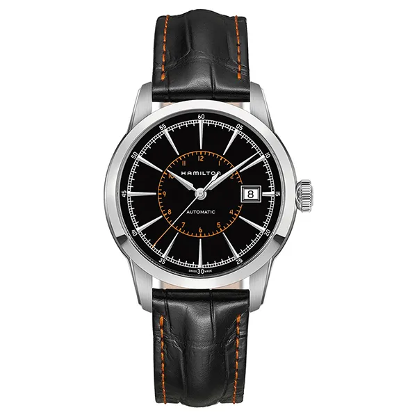Đồng Hồ Nam Hamilton Automatic Watch H40555731 Màu Đen
