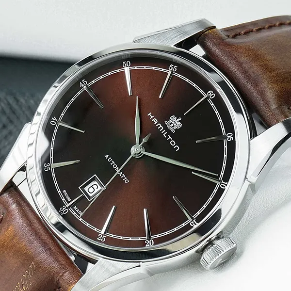 Đồng Hồ Nam Hamilton Spirit Of Liberty H42415501 Màu Nâu