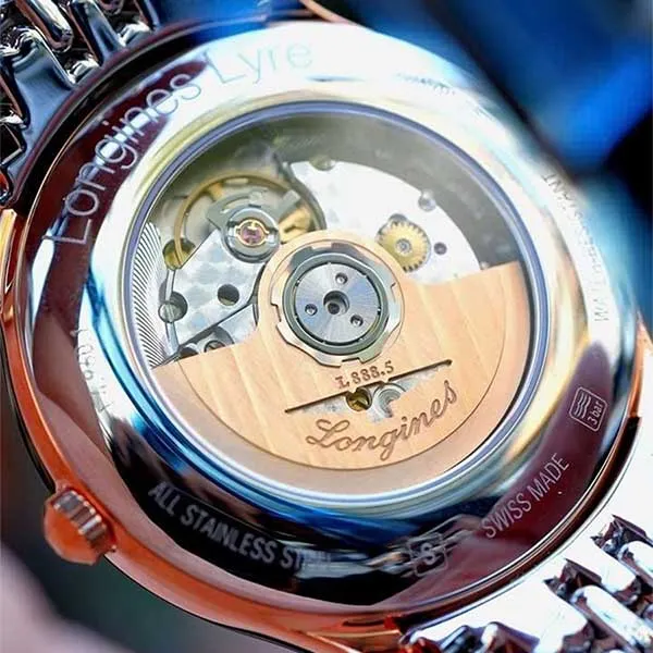 Đồng Hồ Nam Longines Automatic L4.960.1.12.7 Màu Bạc Vàng - Đồng hồ - Vua Hàng Hiệu
