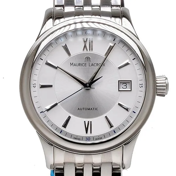 Đồng Hồ Nam Maurice Lacroix Men's Les Classiques Automatiques LC6027-SS002-123-1 Màu Bạc