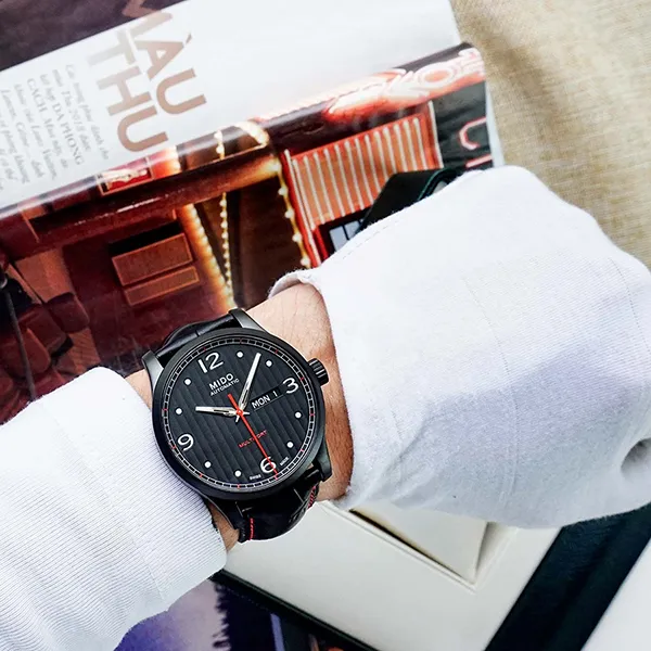 Đồng Hồ Nam Mido Multifort Watch M005.430.37.050.80 Màu Đen - Đồng hồ - Vua Hàng Hiệu