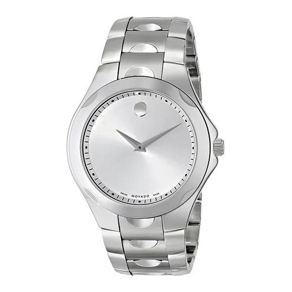 Đồng Hồ Nam Movado Luno Sport Silver Dial Steel Men's Watch 606379 Màu Bạc