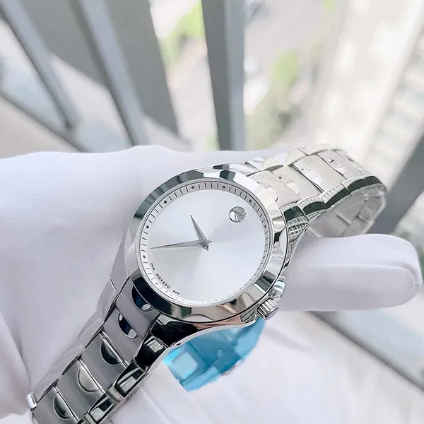 Đồng Hồ Nam Movado Luno Sport Silver Dial Steel Men's Watch 606379 Màu Bạc