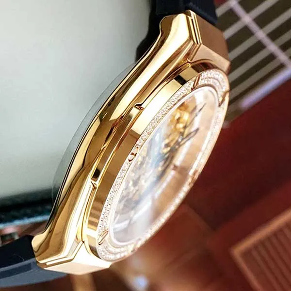 Đồng Hồ Nam Olym Pianus Fusion Skeleton OP990 45.24ADGR GL-T Màu Đen - Vàng
