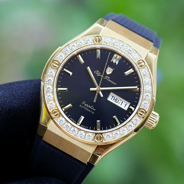 Đồng Hồ Nam Olym Pianus Fusion Watch OP990-45ADGK-GL-D Màu Đen