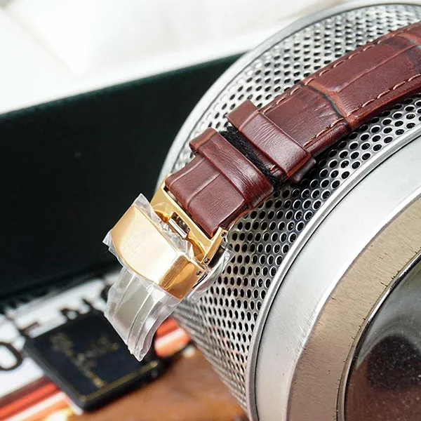 Đồng Hồ Nam Olym Pianus OP9927-71AMR-GL-T Màu Nâu Vàng