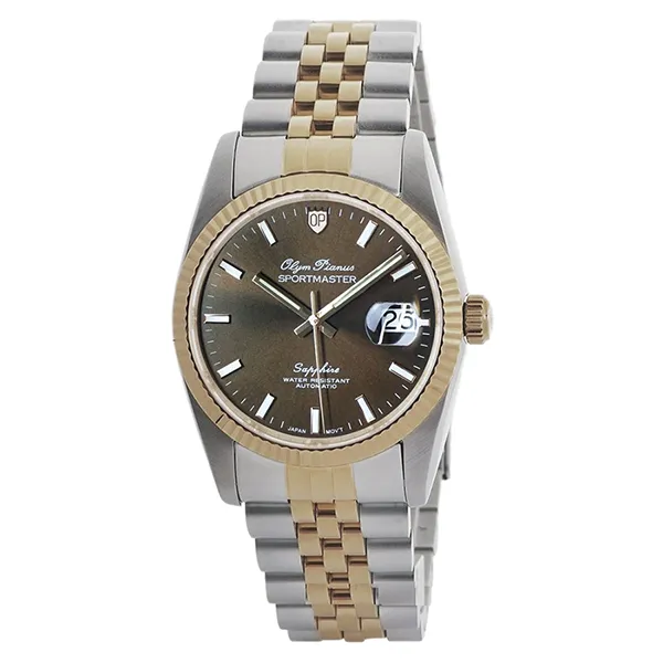 Đồng Hồ Nam Olym Pianus Watch OP89322AGSR-N Màu Nâu Bạc