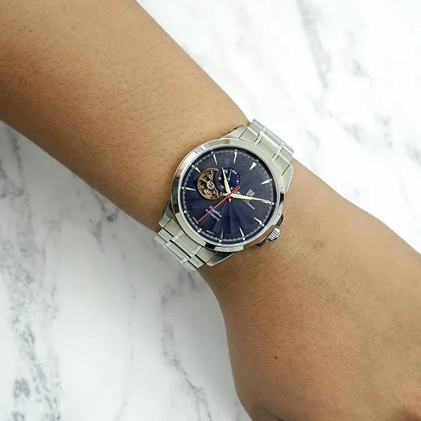 Đồng Hồ Nam Olym Pianus Watch OP990-083AMS-X Màu Bạc Xanh Navy - Đồng hồ - Vua Hàng Hiệu