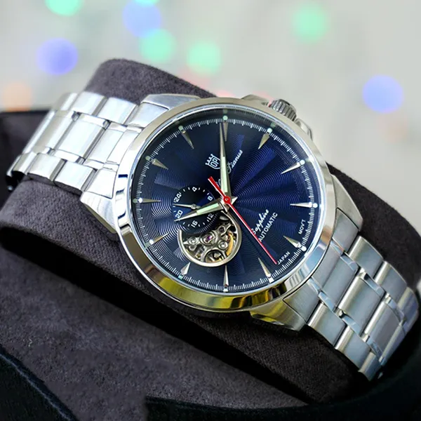 Đồng Hồ Nam Olym Pianus Watch OP990-083AMS-X Màu Bạc Xanh Navy - Đồng hồ - Vua Hàng Hiệu
