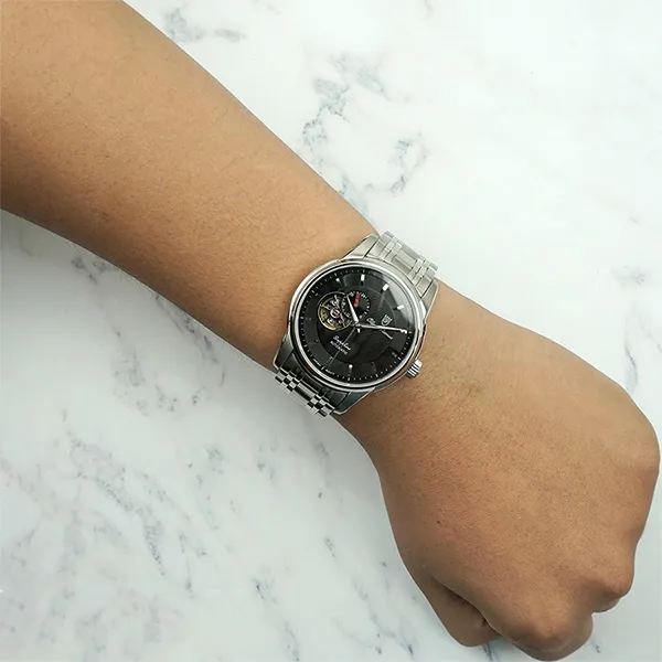 Đồng Hồ Nam Olym Pianus Watch OP990-163AMS-D Màu Bạc Đen - Đồng hồ - Vua Hàng Hiệu