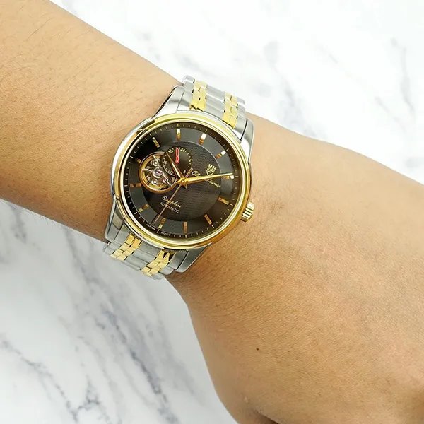 Đồng Hồ Nam Olym Pianus Watch OP990-163AMSK-D Màu Bạc Vàng - Đồng hồ - Vua Hàng Hiệu