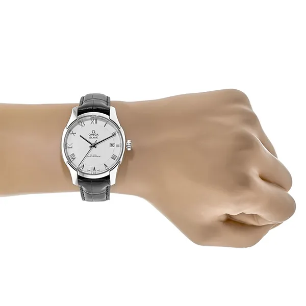 Đồng Hồ Nam Omega De Ville Hour Vision 433.13.41.21.02.001 (43313412102001) Màu Đen - Đồng hồ - Vua Hàng Hiệu