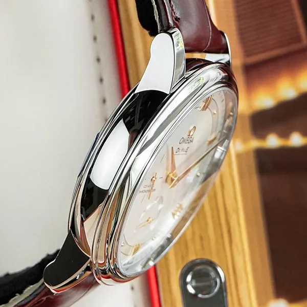 Đồng Hồ Nam Omega Prestige Co‑Axial Power Reserve 424.13.40.21.02.002 Màu Nâu Trắng - Đồng hồ - Vua Hàng Hiệu