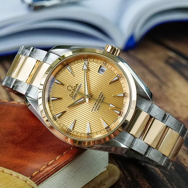 Đồng Hồ Nam Omega Seamasteraqua Terra 231.20.39.21.08.001 Màu Demi (Bạc/Vàng) - Đồng hồ - Vua Hàng Hiệu