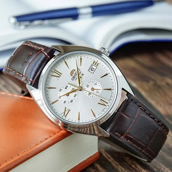 Đồng Hồ Nam Orient 3Star Watch RA-AK0508S10B-BHQT Màu Nâu