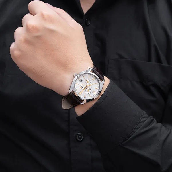 Đồng Hồ Nam Orient 3Star Watch RA-AK0508S10B-BHQT Màu Nâu