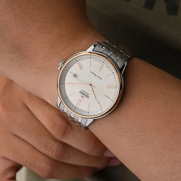 Đồng Hồ Nam Orient Automatic RA-AC0J01S10B Màu Bạc