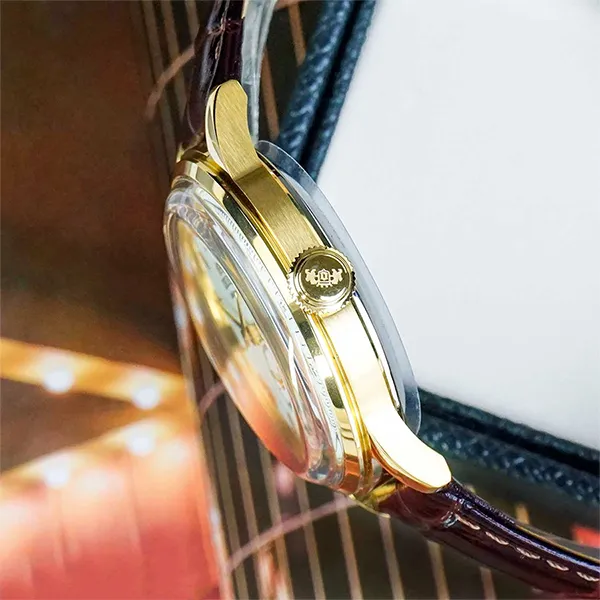 Đồng Hồ Nam Orient Automatic RA-AP0106S30B Màu Nâu Vàng