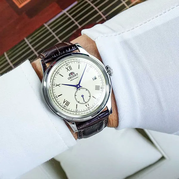 Đồng Hồ Nam Orient Automatic Watch RA-AP0105Y30B Màu Nâu Bạc