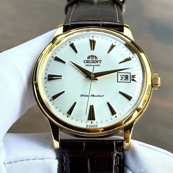 Đồng Hồ Nam Orient Bambino Gen 1 FAC00003W0 Màu Nâu Vàng - Đồng hồ - Vua Hàng Hiệu