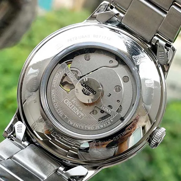 Đồng Hồ Nam Orient Bambino Open Heart RA-AG0029N10B (RA-AG0029N30B) Màu Xám