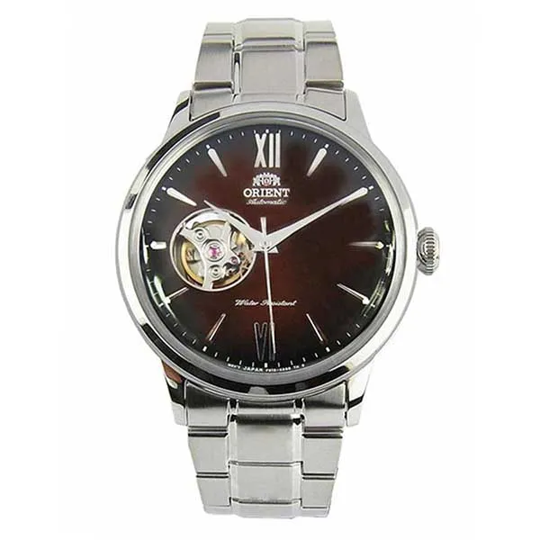 Đồng Hồ Nam Orient Bambino RA-AG0027Y10B Màu Bạc - Nâu