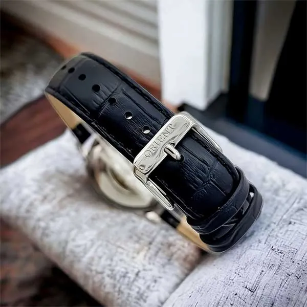 Đồng Hồ Nam Orient Bambino Version 8 RA-AK0701S10B (RA-AK0701S) Màu Trắng Đen - Đồng hồ - Vua Hàng Hiệu