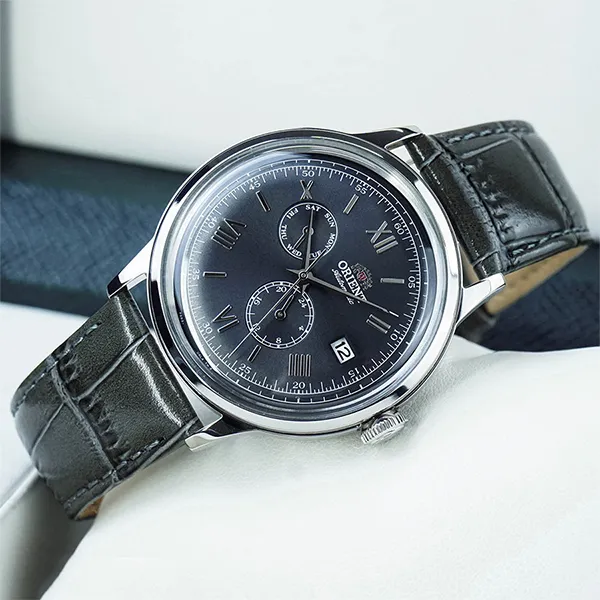 Đồng Hồ Nam Orient Classic Bambino RA-AK0704N10B (RA-AK0704N30B) Màu Bạc Đen