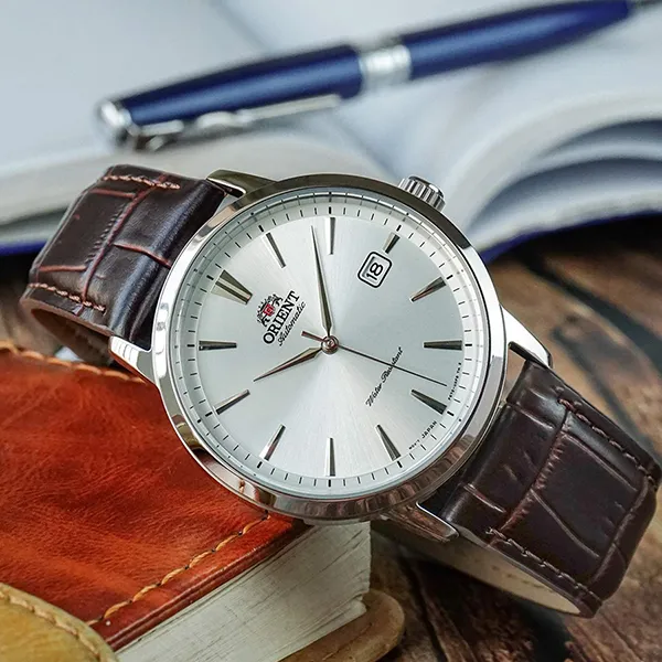 Đồng Hồ Nam Orient Classic RA-AC0F07S10B (RA-AC0F07S30B) - BHQT Màu Nâu/Trắng