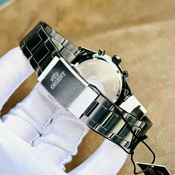 Đồng Hồ Nam Orient Contemporary Chronograph Solar RN-TY0001E Màu Xám Xanh