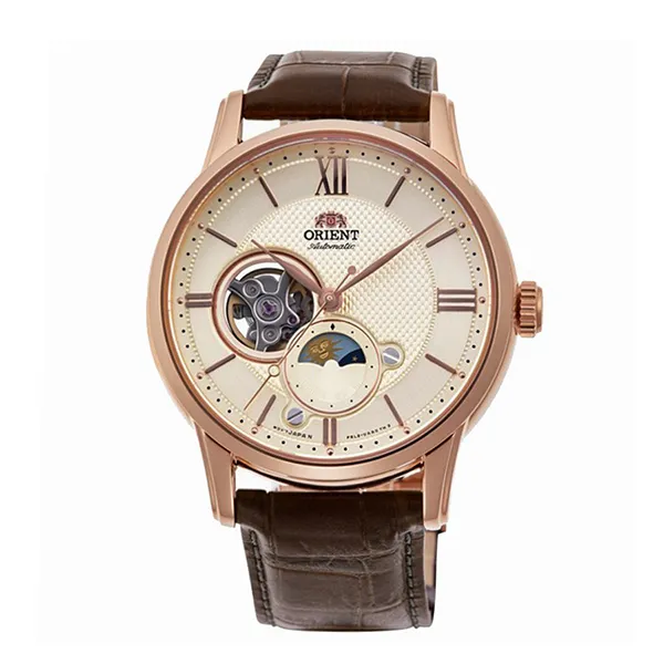 Đồng Hồ Nam Orient Gen 4 2021 Sun And Moon Watch RA-AS0009S10B (RA-AS0009S30B) Màu Nâu - Đồng hồ - Vua Hàng Hiệu