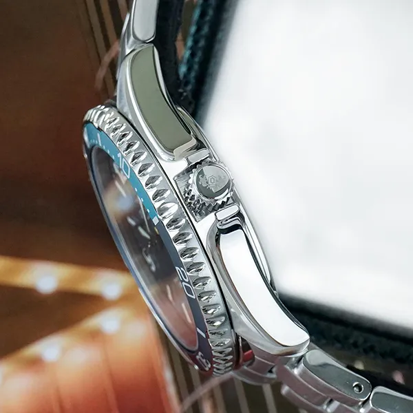 Đồng Hồ Nam Orient Mako RA-AA0818L19B (RA-AA0818L39B) Màu Bạc Xanh