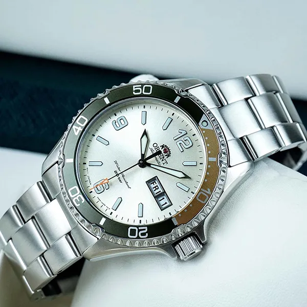 Đồng Hồ Nam Orient Mechanical Sport Mako RA-AA0821S19B (RA-AA0821S39B) Màu Bạc Trắng - Đồng hồ - Vua Hàng Hiệu