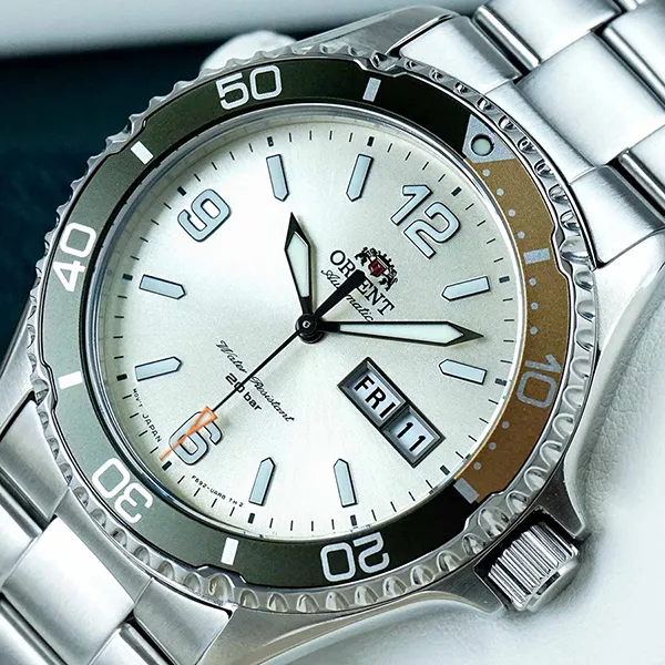 Đồng Hồ Nam Orient Mechanical Sport Mako RA-AA0821S19B (RA-AA0821S39B) Màu Bạc Trắng - Đồng hồ - Vua Hàng Hiệu
