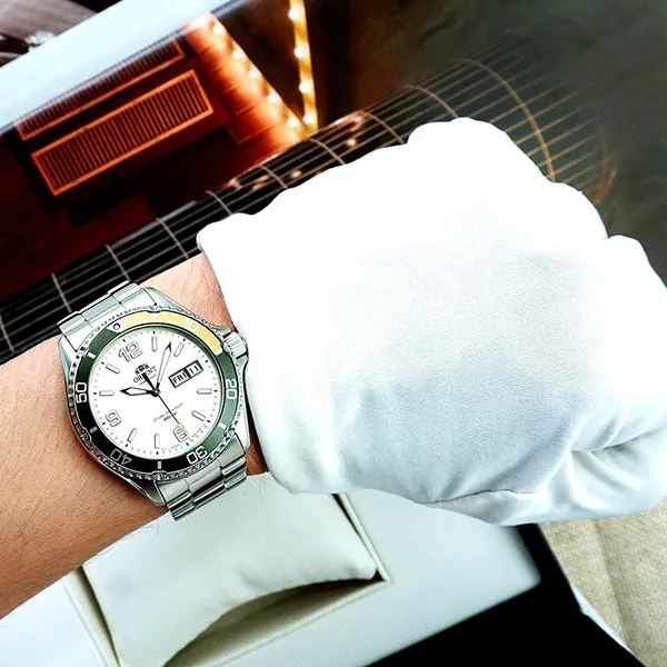 Đồng Hồ Nam Orient Mechanical Sport Mako RA-AA0821S19B (RA-AA0821S39B) Màu Bạc Trắng - Đồng hồ - Vua Hàng Hiệu